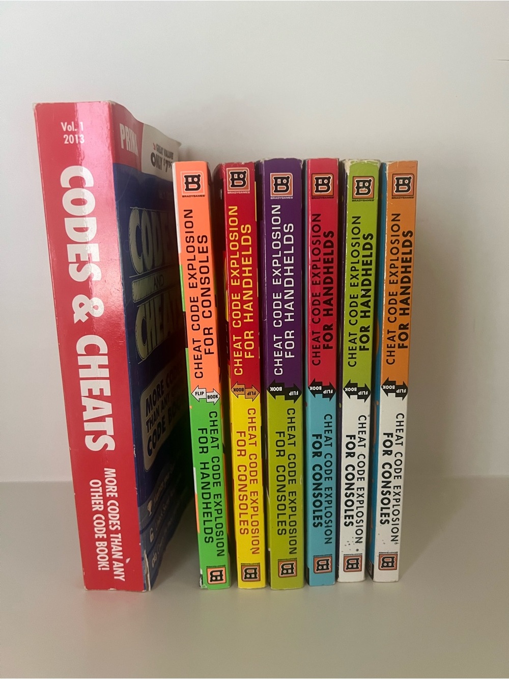 Codes & Cheats~ 7 books